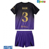 Barcelona Alejandro Balde #3 Gostujuci Dres za djecu 2026-27 Kratak Rukav (+ Kratke hlače)